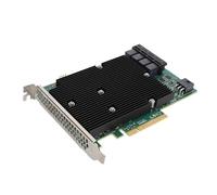 AMONIDA 12gbps Lsi Sas 9300 16i Hba Card for Server Administrators Managing Large Storage Arrays,16 Sata & Sas Ports Supports 1024 Non Raid Devicesie 3.0 8x Interface,Compatible