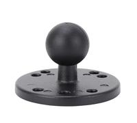 AMONIDA 1in Ball Mount Base, Marine Grade 6061 T6 Aluminum Alloy Universal Mounting Plate, AMPS Hole Pattern Base with Device Mounting, Ideal for Marine Applications