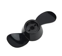AMONIDA 2 Blade Propeller, Plastic Replacement Propellers for 12V 24V Engines, Outboard Shallow Water Propellers with Efficient Design, Ideal for Marine Engines