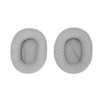 AMONIDA 2 Pair Protein Leather Earpads Replacement Memory Foam Ear Cushions for Barracuda X Chroma Wireless Gaming Headset with Soft Comfortable Noise Blocking Design (Gray)