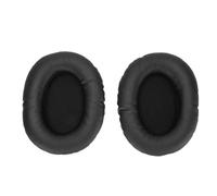 AMONIDA 2 Pair Protein Leather Earpads Replacement Memory Foam Ear Cushions for Barracuda X Chroma Wireless Gaming Headset with Soft Comfortable Noise Blocking Design (Black)