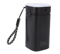 AMONIDA 20000mAh Portable Power Station, PD 22.5W Fast Charging Li Battery Power Bank with Adjustable LED Light, 4 Outputs Built in Cable for Home Backup Outdoor Emergency
