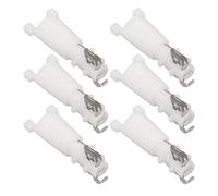 AMONIDA 20pcs Nose Hair Cutter Replacement Head, Lightweight Travel Small Nose Trimmer Replacement Accessories, with Cleaning Brush for Daily Maintenance