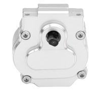 AMONIDA 24:1 Complete Transmission Gearbox Upgrade for Ascent 18 RC Crawler Car, CNC Aluminum Alloy, Enhanced Climbing Power, Durable 1 Unit (Silver)