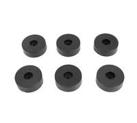 AMONIDA 24PCS Speaker Isolation Feet, Rubber Shock Proof Vibration Absorber Pads for Turntables Amplifiers Subwoofers with Screws