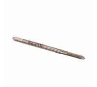AMONIDA 2Pcs HSS Screw Taps Taper M2.5x0.45, Straight Slot Machine Thread Taps, Internal Thread Cutting for Metalworking