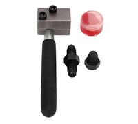 AMONIDA 3/16in Brake Pipe Double Flaring Tool Kit 45 Degree Flare Universal Brake Tube Flare Tool for Vehicle Brake Lines Repairing with Double Flaring Tool, Locating Bolt