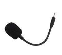 AMONIDA 3.5mm Gaming Headset Mic Boom Flexible Adjustable Design for Real Time Voice Chat Plug and Play 17cm