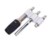 AMONIDA 3 in 1 Adjustable Downstream Soft Wash Nozzle, Stainless Steel Twist Nozzle, Pressure Washer with 1/4in Quick Connect & 0 to 60 Degree Spray Pattern, Ideal for 3-7 GPM