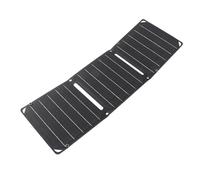 AMONIDA 30W Foldable Solar Panel, Monocrystalline Silicone Solar Charger, IP68 Portable Charger with USB C USB A DC Outputs, Ideal for Camping, Hiking, RV & Travel