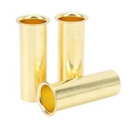 AMONIDA 3pcs Marine Brass Drain Tube Plug for Easy Replacement in Splash Wells Livewells and Motors (3 X 1 Inch)