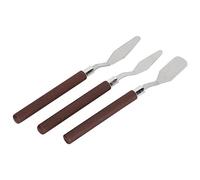 AMONIDA 3pcs Oil Painting Palette Knife Multifunctional Stainless Steel Spatula for Artists
