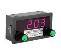 AMONIDA 4-20mA Signal Generator, Analog Current Source, Signal Generator Kit with Coarse & Fine Adjustment, Grey Shell, Ideal for Industrial Use, 7x4x5cm