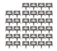 AMONIDA 400 Sets Spike Studs Premium Brass Rivets Easy Install for Leathercraft Bags Coats Shoes 4MM-7MM Gold Silver Gun Color Bronze (Gray #21)