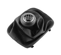 AMONIDA 5 Speed Gear Shift Knob Gaiter Boot Kit Fit for Audi A6 C5 A4 B5 D2 Elegant Design Plastic Synthetic Leather 1 Pc