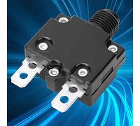 AMONIDA 5pcs Air Compressor Overload Protector Compact and Reliable Circuit Breaker for Home Use 12A 15A 17A (17A)