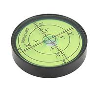 AMONIDA 60mm Circular Bubble Level High Precision Durable Tool for Precision Instruments Metal and Plastic Shock Resistant 1 Unit