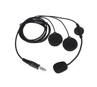 AMONIDA 7.1mm Motorcycle Headset Hands Free for Safe Riding Outdoor Adventure Lightweight Design ABS Material