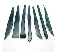 AMONIDA 7Pcs Clay Sculpting Tools Set, Metal Wax Pottery Modeling Knife Set, Smoothing Shaping Carving Tools with, Ideal for Clay Art Sculpture Wood Craft Projects