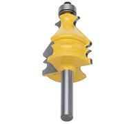 AMONIDA 8mm Shank Router Bit Durable Forming Milling Cutter for Woodworking Projects Ideal for Photo Frames and Cabinetry