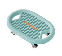 AMONIDA Abdominal Fitness Compact Durable Low Noise Enhances Cardiorespiratory Function for Home Use EVA Plastic 1 Unit (Blue)