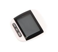 AMONIDA Accurate Pedometer Step Counter, Large LCD Screen Pedometer, Compact Lightweight Fitness Tracker with Records Steps Distance Calories Exercise Time, Ideal for Jogging Hiking (Black)