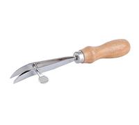 AMONIDA Adjustable Leather Creaser Tool with Wood Handle for Professional Leather Crafting and Projects
