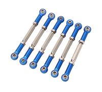AMONIDA Adjustable Push Rods 6Pcs Aluminum Alloy Turnbuckle for RC Car