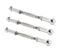 AMONIDA Adjustable Push Rods 6Pcs Aluminum Alloy Turnbuckle for RC Car