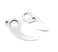 AMONIDA Alloy Pruning Shear Replacement Blade 2Pcs for Easy Installation in Electric Garden Scissors