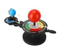 AMONIDA Astronomy Model for Kids, Rotating Solar System Educational Toy, Engaging Sun Earth Moon Orbit Kit, Ideal for School Projects and Learning
