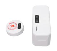 AMONIDA Automatic Toilet Flusher, Splashproof Touchless Toilet Flush Kit, Hands Free External Infrared Sensor Flush Switch for Home, Public Use