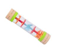 AMONIDA Baby Rainmaker Rain Stick with Colorful Beads for Cognitive Development and Entertainment At Home or Kindergarten - Durable Plastic and Synthetic Resin Material (Colorful Rain Sound Cylinder)