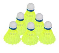 AMONIDA Badminton Shuttlecock Set, 6Pcs Nylon Shuttlecocks for Training and