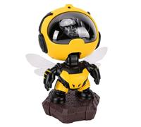 AMONIDA Bee Warrior Star Projector Night Light for Kids Bedroom Decoration & Romantic Date Settings,Multi Color Adjustable LED Lighting,Built in BT Speaker,Remote Control
