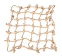 AMONIDA Bird Climbing Net for Parrots, Cotton Rope Hanging Swing Toy, Durable and Chew Resistant, Relieves Bird Loneliness, 41x40x40cm
