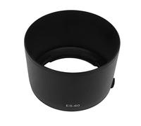 AMONIDA Black Camera Lens Hood Circular Sunshade, Reversible & Durable Lens Hood Shade, Protects & Reduces Haze for Photography, Essential for EF M Lenses 32mm F1.4