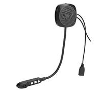 AMONIDA Bluetooth 5.0 Motorcycle Headset Hands-Free Call Earphone for Riding Motorcycles Black 2 Units