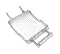 AMONIDA Bread Cheese Blade Handheld Slicing Tool for Meat Fruits and Vegetables Made of Stainless Steel and Aluminum Alloy 1 Unit (10mm)
