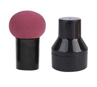 AMONIDA Breathable Makeup Sponge Mushroom Head Shape Soft for Liquid and Powder Cosmetics 1 Unit (Wine Red)