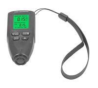 AMONIDA Car Coating Thickness Gauge Accurate Digital Paint Meter for Automotive Use 0-2000um with Backlight Display (Black)