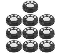 AMONIDA Cat Joystick Rocker Cap, Soft Silicone Thumb Grips Cover, Protects for/Lite, 10 Pcs Red Claw on Black (White claws on black background)