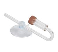 AMONIDA CO2 Refiner Mini Diffuser with Stable Nano-Ceramic Material for Aquarium Accessories, Transparent Acrylic, 1 Unit