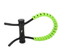 AMONIDA Comfortable Braided Bow Wrist Sling Adjustable Strap for Training and Exercising, Made of Durable Nylon, 1 Piece (Green)