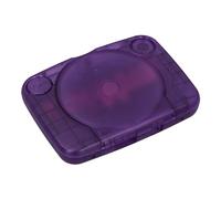AMONIDA Console Replacement Shell for Translucent Retro Case Lightweight Design Compatible with SCPH 001 101 102 103 All Versions (Translucent Purple)