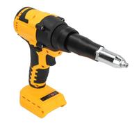 AMONIDA Cordless Rivet Tool Powerful Brushless Automatic Riveter for Mechanics and Metalworkers Yellow 3.2-4.8mm