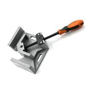 AMONIDA Corner Clamps, Right Angle Clamp for Woodworking, 14.96in, 1Pc | quick twist lock, adjustable swing jaw, plastic body, framing alignment
