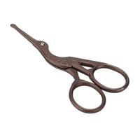 AMONIDA Crane Design Scissors Small Retro Durable Embroidery Shears for DIY Crafts and Sewing Stainless Steel 9.5cm (#2)