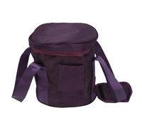 AMONIDA Crystal Bowl Storage Bag, Portable Music Bowl Storage Bag, Padded Travelling Yoga Singing Carriers, Ideal for Sound Healing and Meditation, 10 Inch