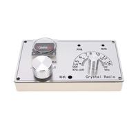 AMONIDA Crystal Radio Set AM Radio Receiver Kit, No Battery Needed